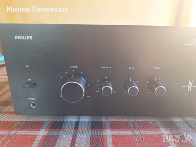 PHILIPS  22 AH590 HIFI STEREO AMPLIFIER , снимка 5 - Ресийвъри, усилватели, смесителни пултове - 47810177