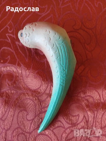стара руска гумена играчка Папагал , снимка 4 - Колекции - 53969801