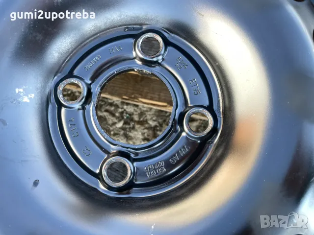 14 джанти 4х100 VW UP SKODA CITIGO SEAT MII 5J et35 Fulda 165/70/14, снимка 6 - Гуми и джанти - 49884579