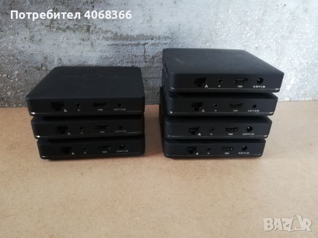 7 броя EON TVBOX SDOTT0202 с дистанционни и адаптори, снимка 3 - Приемници и антени - 45312169