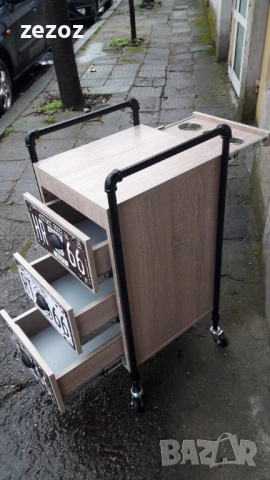 Шкаф-индустриален дизайн-нов, снимка 8 - Шкафове - 53519021