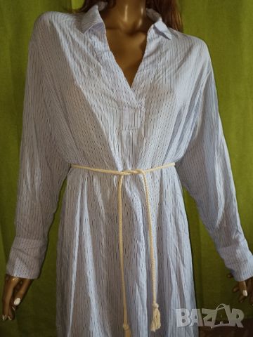 H&M- L-Риза/ рокля/ дълга туника , снимка 12 - Ризи - 45601792