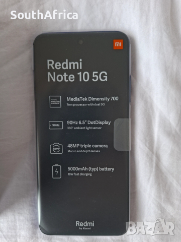 Xiaomi Redmi note 10 5G-чисто Нов!, снимка 2 - Xiaomi - 54205572
