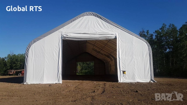 Мобилно хале, склад за съхранение 10x24 м