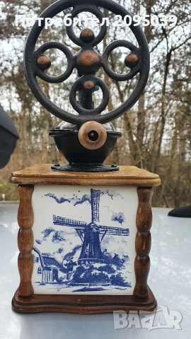 Мелница порцелан., снимка 2 - Антикварни и старинни предмети - 52662381