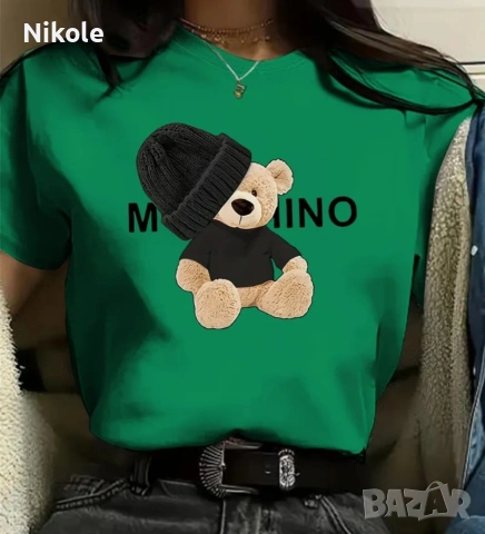 Дамска тениска - различни цветове, снимка 9 - Тениски - 53721618