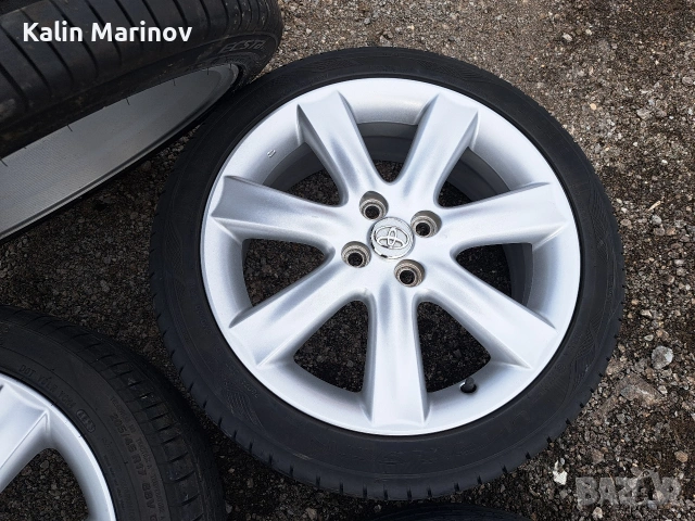 джанти за Тойота 4х100 17 цола, снимка 4 - Гуми и джанти - 54207752