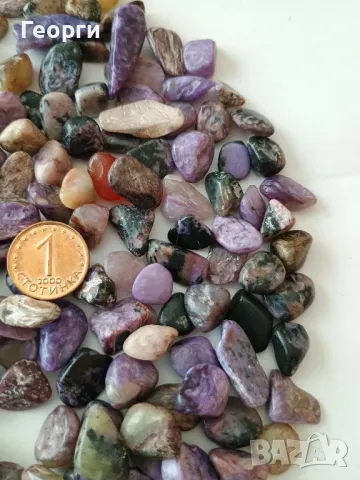 100 гр.натурален чароит, снимка 6 - Други ценни предмети - 50097334