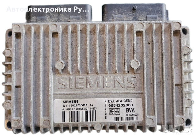 ЕБУ АВТОМАТИЧНА СКОРОСТНА КУТИЯ PEUGEOT 307, CITROEN C4 1.6, S118025601 C, 9654232880 BVA 