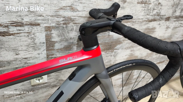 Карбонов шосеен велосипед BMC Teammachine SLR01 Four Disc Ultegra Di2 CRD351 | 47, снимка 7 - Велосипеди - 53664398