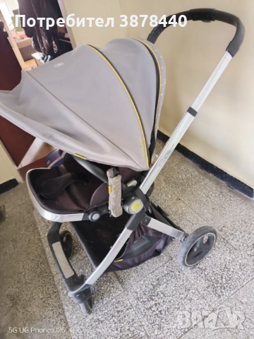 Бебешка количка Chipolino Elite Neon , снимка 4 - Детски колички - 52397836