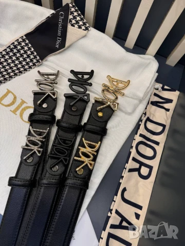 колани от естествена кожа в кутия christian dior, снимка 3 - Колани - 50742671