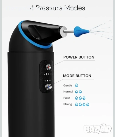 AURACLE Професионален комплект за премахване на ушна кал - 360° акумулаторен нов запечатан, снимка 4 - Други - 53204963