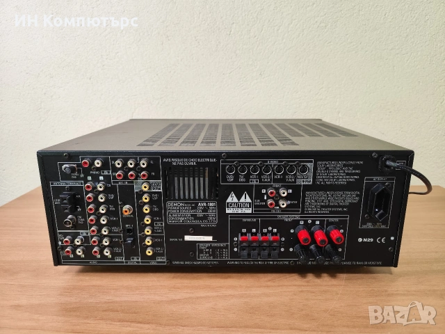 Продавам 5.1 ресийвър Denon AVR-1801, снимка 7 - Ресийвъри, усилватели, смесителни пултове - 54109242