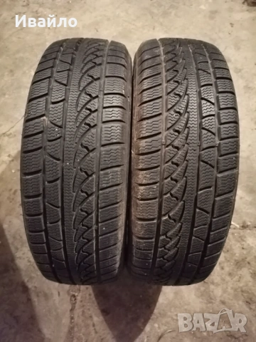 Продавам 2 броя зимни гуми 195.65.15 на 1 сезон дот 2019 Petlas 