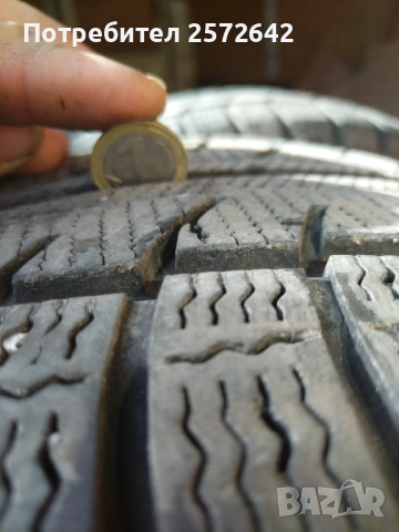 Продавам 4бр зимни гуми 225 65 16 С, 7+мм грайфер, снимка 4 - Гуми и джанти - 52545798