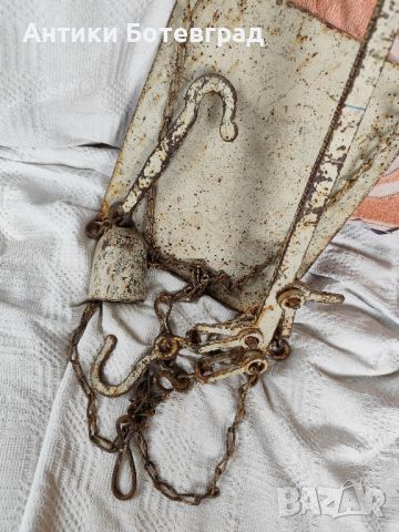 стар кантар донесен от Франция , снимка 5 - Антикварни и старинни предмети - 46462884