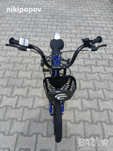 BYOX Велосипед 18" CHALLENGE син, снимка 3 - Велосипеди - 53558994