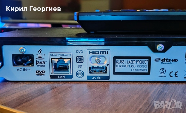 Panasonic.Blu Rey player, снимка 3 - Аудиосистеми - 52889822