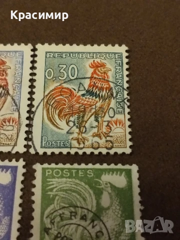 Пощенски марки Франция., снимка 4 - Филателия - 51396797