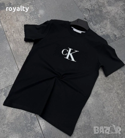 Calvin Klein Нова Черна Мъжка Тениска 