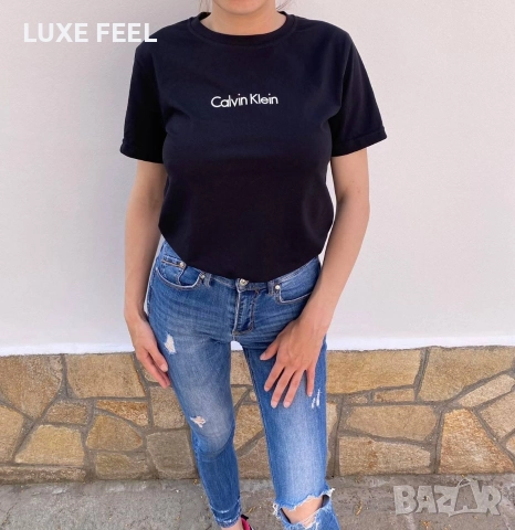 Дамски Памучни Тениски ⚜️ Balenciaga Karl LAGERFELD Hugo  BOSS , снимка 5 - Тениски - 52621358