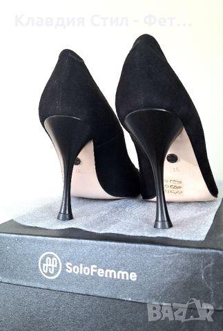Нови елегантни обувки с красив ток, снимка 10 - Дамски елегантни обувки - 45338421