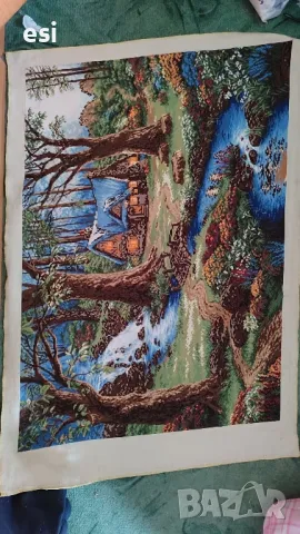 Огромен гоблен , снимка 7 - Антикварни и старинни предмети - 49710467