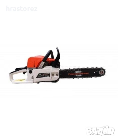 Бензинова резачка за дърва - МОТОРЕН ТРИОН 62 куб. см - Топ Цена, снимка 2 - Градинска техника - 51597464