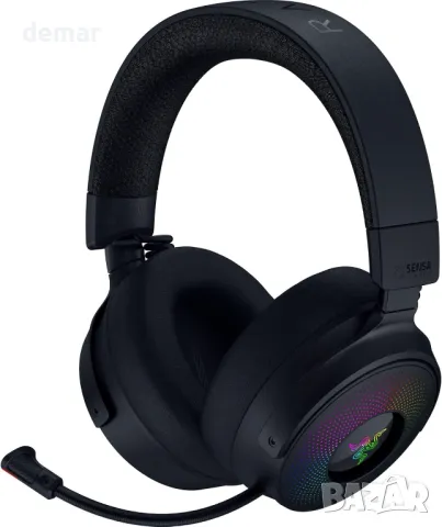 Razer Kraken V4 Pro - Безжични геймърски слушалки с OLED контролен хъб, снимка 10 - Bluetooth слушалки - 47860878