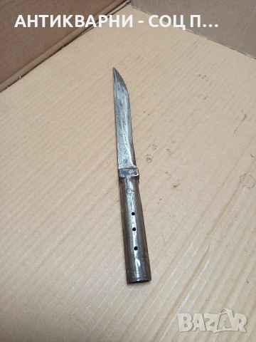Стар Масивен Ръчно Изработен Нож. НОМЕР 642., снимка 3 - Антикварни и старинни предмети - 53387370