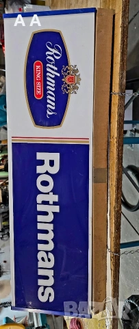 Rothmans светеща рекламна табела цигари, снимка 2 - Декорация за дома - 53217423