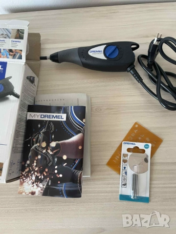 Гравьор Dremel електрически 35 W, гравиране +НОВ КОМПЛЕКТ НАКРАЙНИЦИ