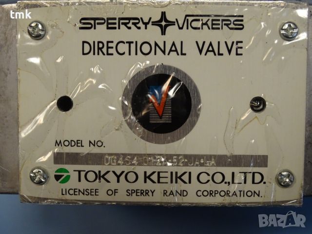 Хидравличен разпределител Sperry Vickers DG4S4-012A-52-JA-LA directional valve 100V, снимка 2 - Резервни части за машини - 45239600