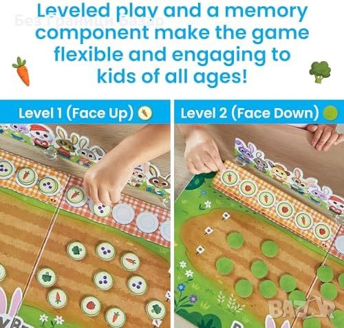 Нова Математическа игра за деца - Зайчешка закуска, 2-4 играчи Learning Resources , снимка 5 - Образователни игри - 45878373