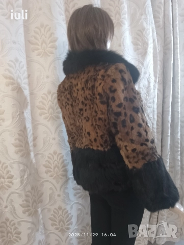 намаление на тигрово патенце естествен косъм , снимка 12 - Палта, манта - 52584849