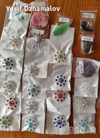 Брошки и висулки , снимка 2 - Колиета, медальони, синджири - 52429262