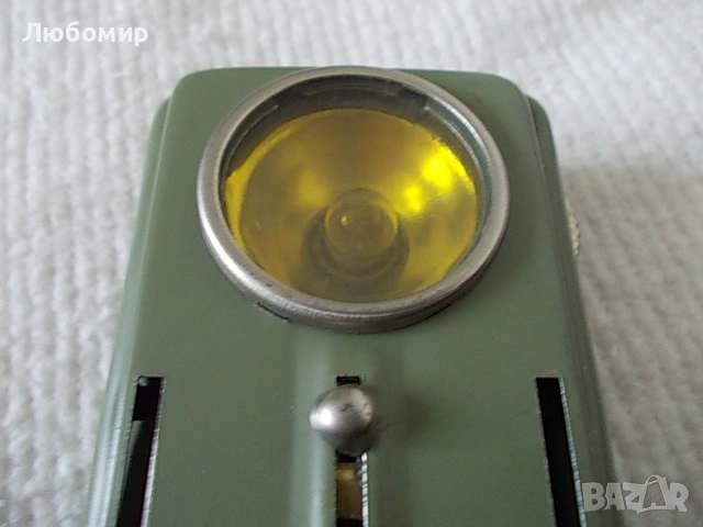 Старо железничарско фенерче 4 цвята, снимка 3 - Антикварни и старинни предмети - 53887716