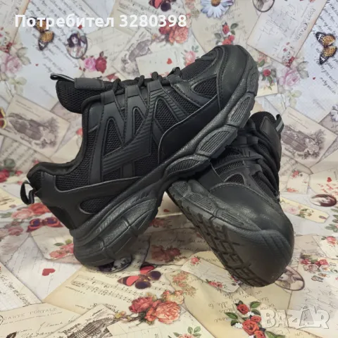 Модни дамски маратонки в черен цвят модел: 6920 black, снимка 1 - Маратонки - 47076584