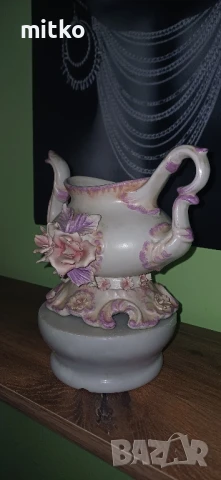 Изящна италианска порцеланова каничка, снимка 5 - Колекции - 50666731