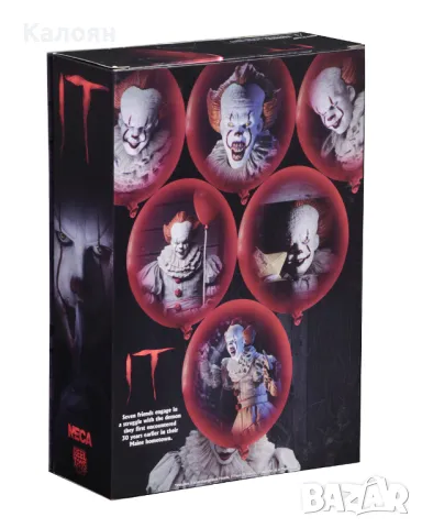 Екшън фигура NECA Pennywise IT 2017, снимка 4 - Колекции - 47047541