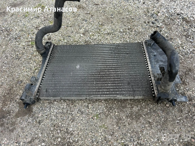 55700447. Воден радиатор за Фиат Гранде пунто. Бензин 1.2 и 1.4 , снимка 2 - Части - 53899872