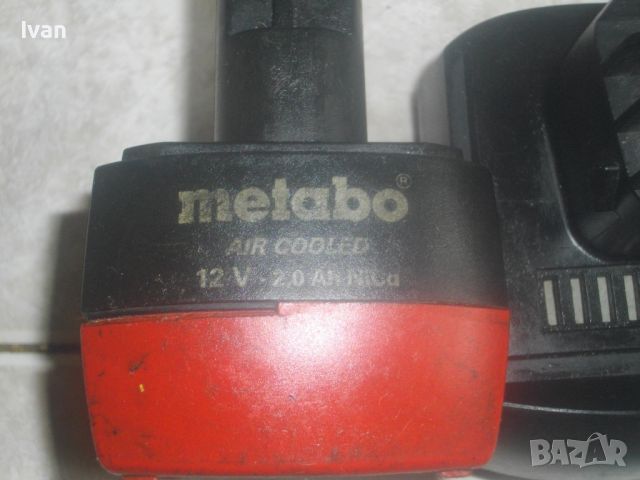 METAB0-12V- 2.0A NiCd-2,2A Li-ion-2,0-2,2A Li-Power Air COOLED-NiCd-Батерия-Метабо, снимка 14 - Други инструменти - 46162965