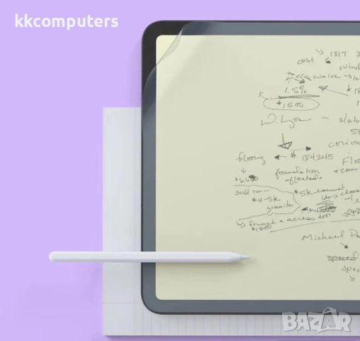 Силиконов screen protector Kuzoom за iPad Air3 10.5" / Pro 10.5" Баркод : 2402495, снимка 3 - Фолия, протектори - 54024674