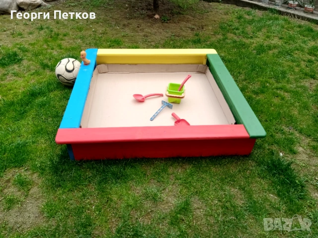 Пясъчник, цветен -110х110cм., снимка 8 - Други - 53524147