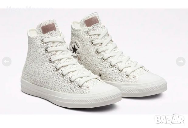 Converse Chuck Taylor All Star White номер 40 кецове/ маратонки , снимка 3 - Маратонки - 46367607