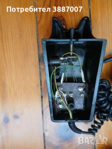 Домофон/Бакелитов/Ретро/Соц/Винтидж, снимка 7 - Антикварни и старинни предмети - 53838318