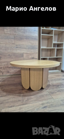 Модерна холна маса с уникален дизайн – Дъб Сонома