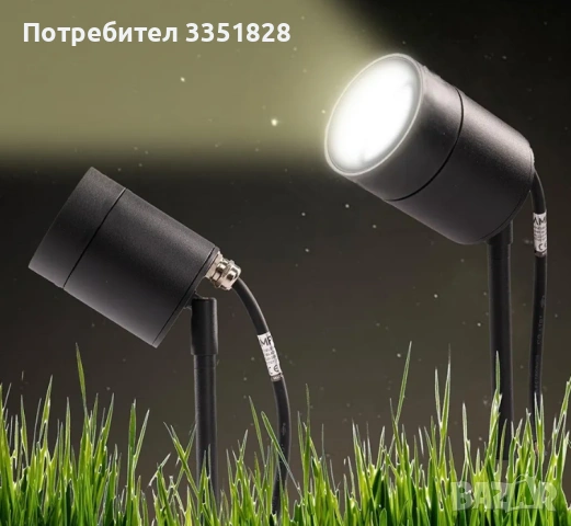 ГРАДИНСКА ЛАМПА С НАСОЧВАЩА СВЕТЛИНА