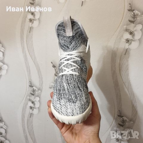 Маратонки ADIDAS TUBULAR X PRIMEKNIT "CRYSTAL WHITE  номер 45 -45,5, снимка 11 - Маратонки - 43134850